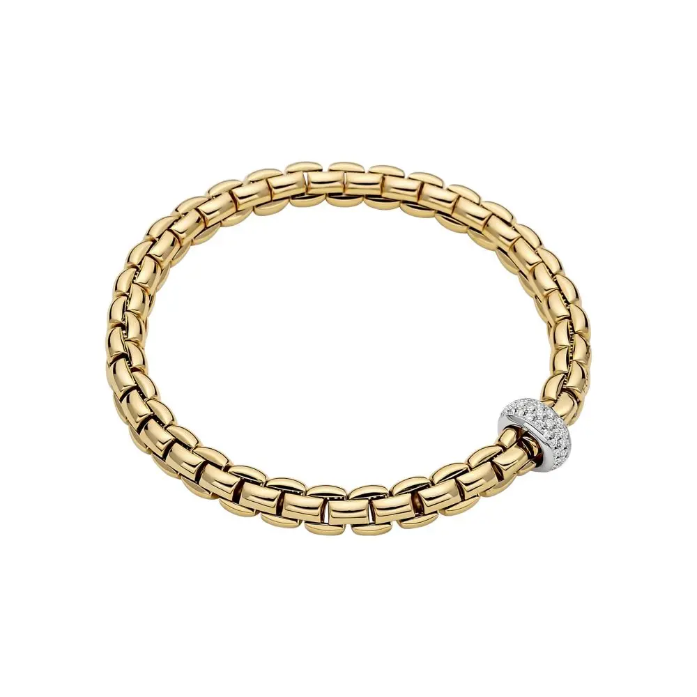 Eka 18Ct Gold Yellow And White Gold Bracelet 1
