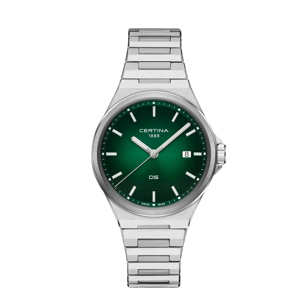 Ds-7 Grn Dial And Bzel Ss Blt Wtch 1