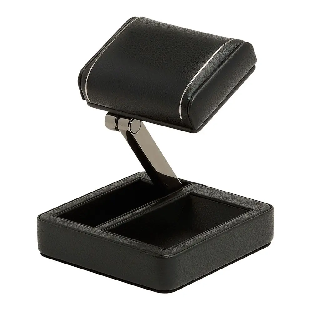 Wolf 1834- British Racing Single Travel Watch Stand- Black 1