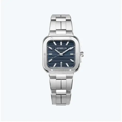 Herbelin Cap Camarat Quartz Watch. Blue Dial Stainless Steel Bracelet. 1