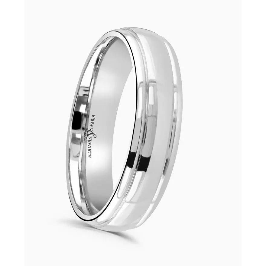 Platinum 3Mm Medium Court Band 1