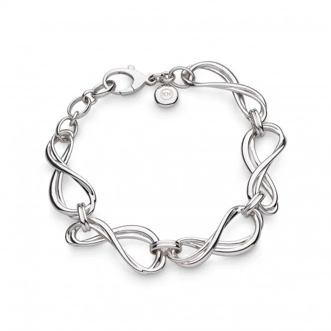 Silver Infinity Grande Link Bracelet 1