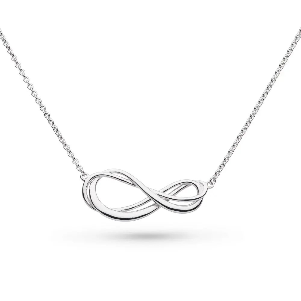 Silver Infinity Necklace 1