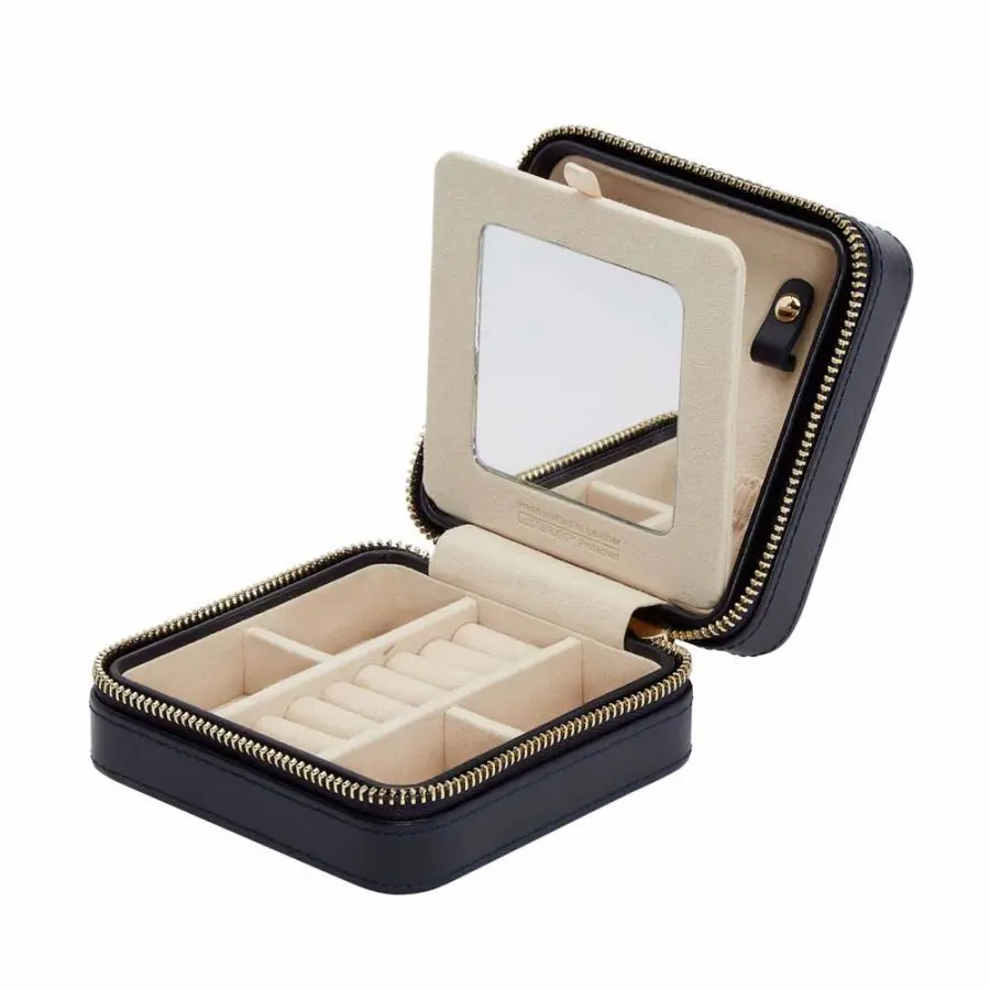 Maria Navy Small Zip Case 1