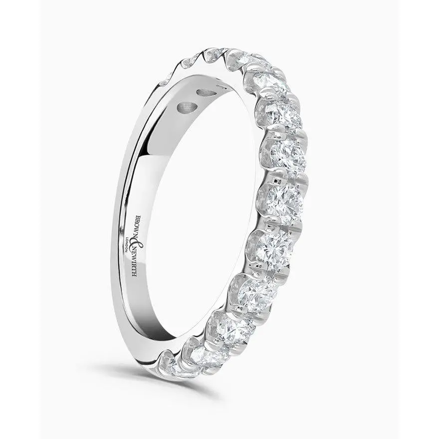 1.00Ct Platinum Dia Split Claw Het 1