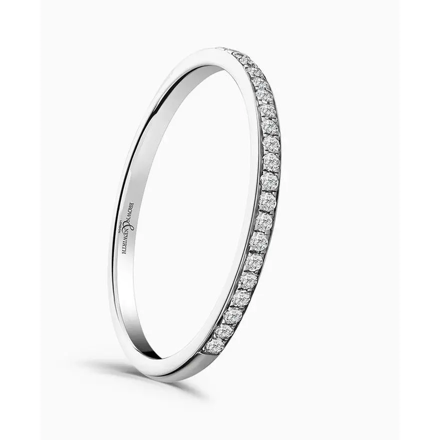 0.10Ct Platinum Dia Set Court 1