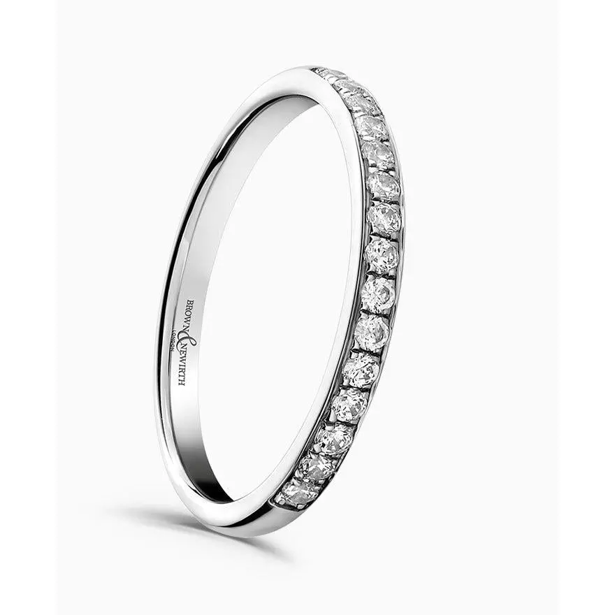0.20Ct Platinum Dia Set Court 1