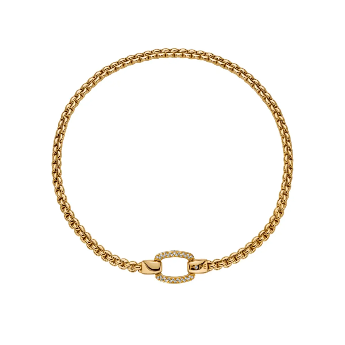 Eka Flex'it Necklace With Diamond Pave Clasp 1