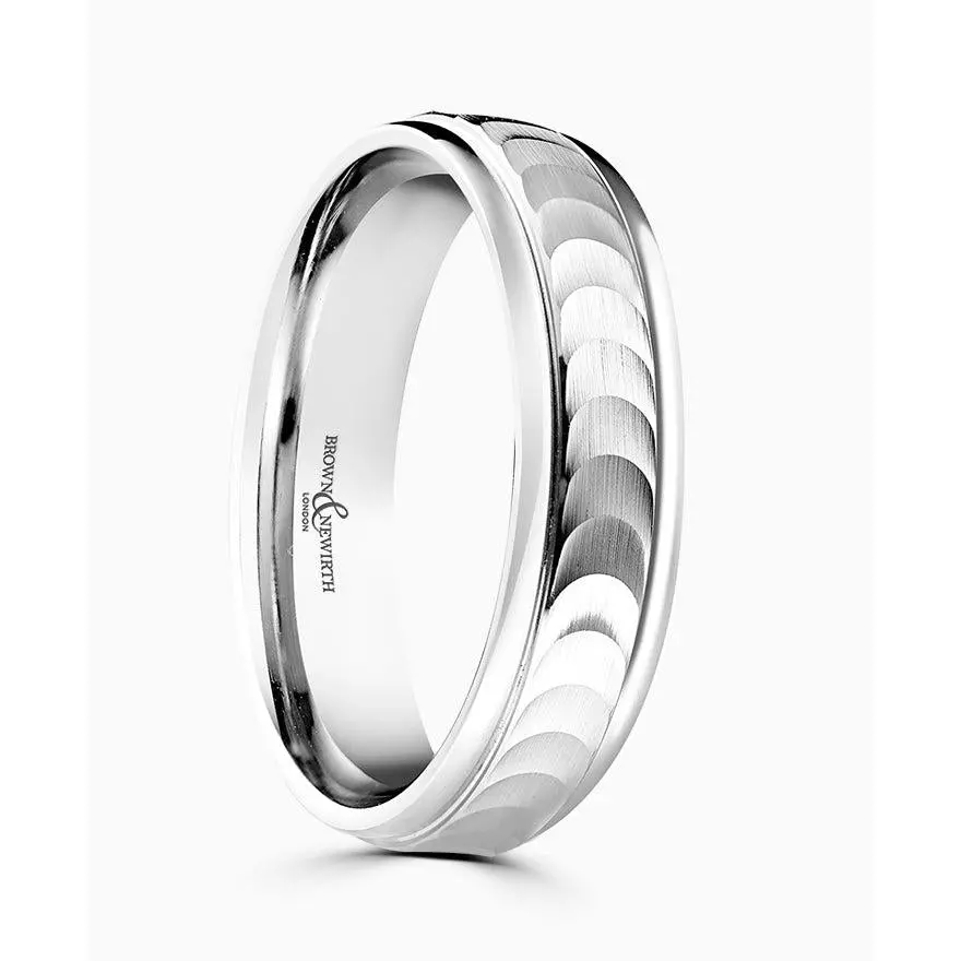 Platinum 5Mm Flat Court Band 1