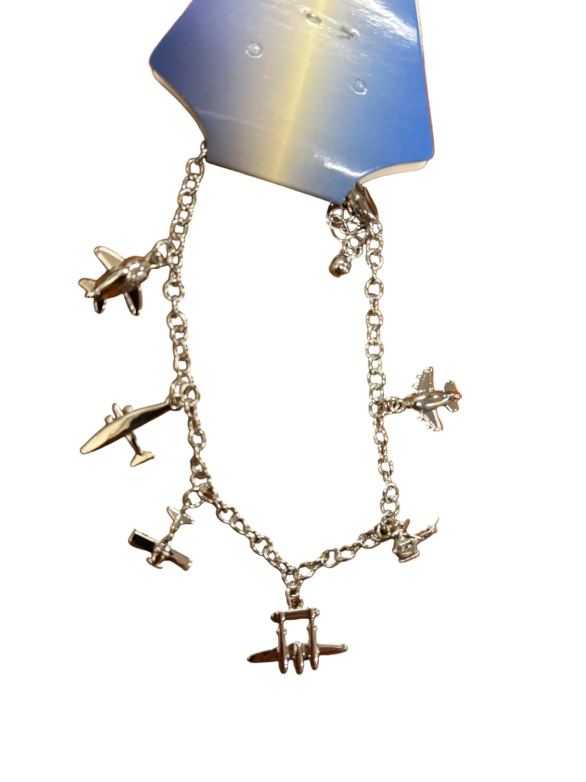 Airplane Charm Bracelet 1