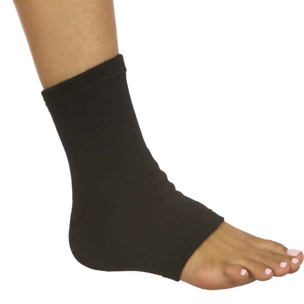 Ankle Brace Elastic Support Black Medium 1