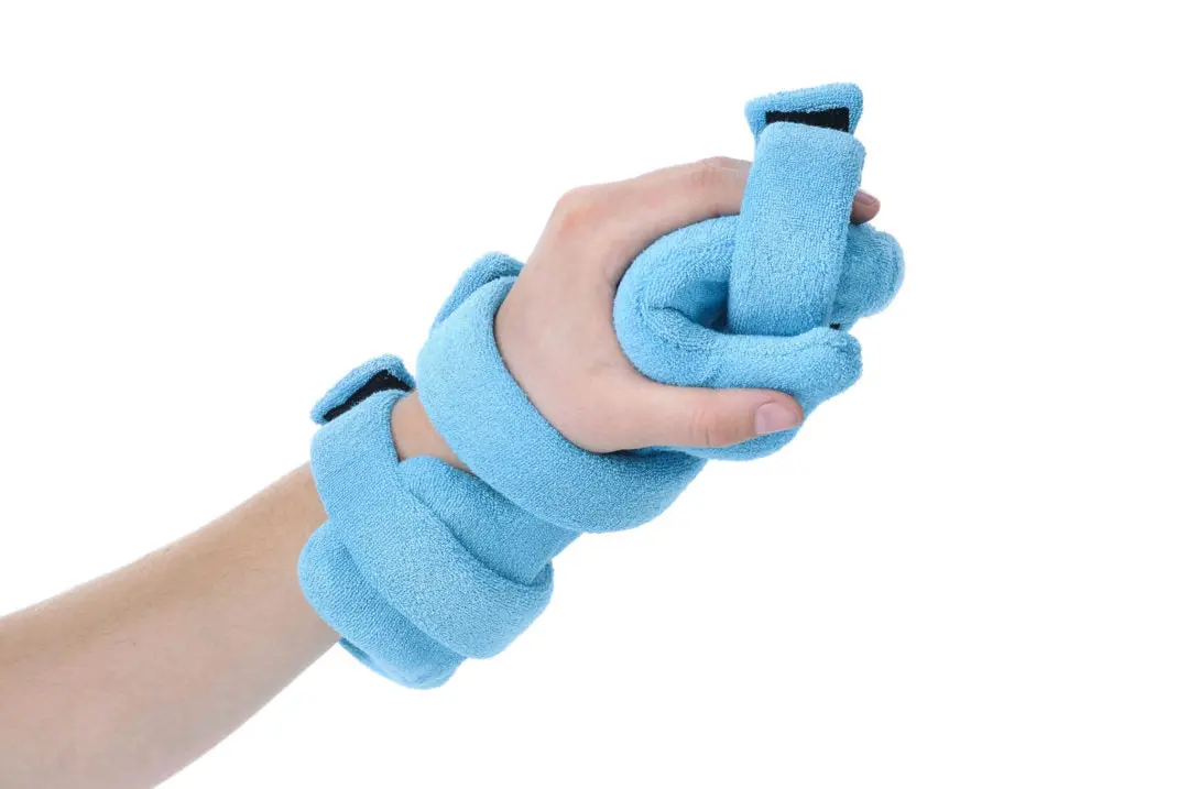 Pediatric Terry Cloth Splints Opposition Hand Thumb 4