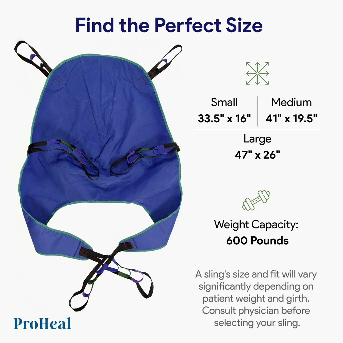 Universal Divided Leg Lift U Sling 2