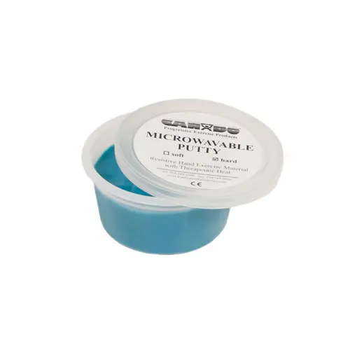 Microwaveable Exercise Putty, Firm (Aqua), 3 Ounce 1