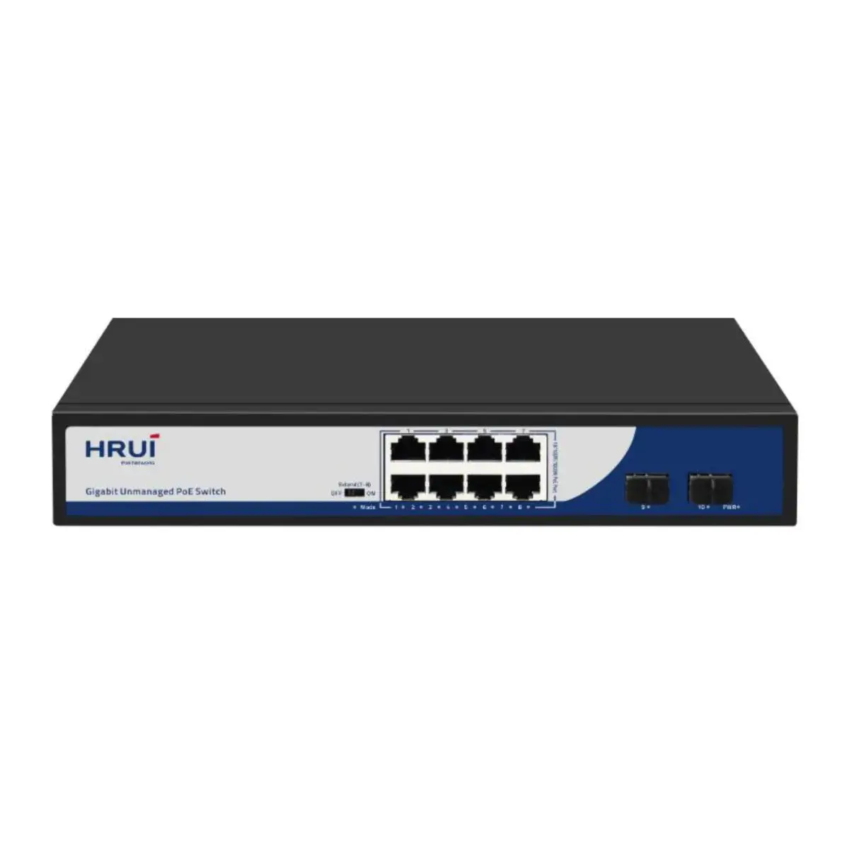10-Port Gigabit Intelligent Poe Switch Hr901-Afg-82Ns With 2 Gigabit Uplink Ports 1