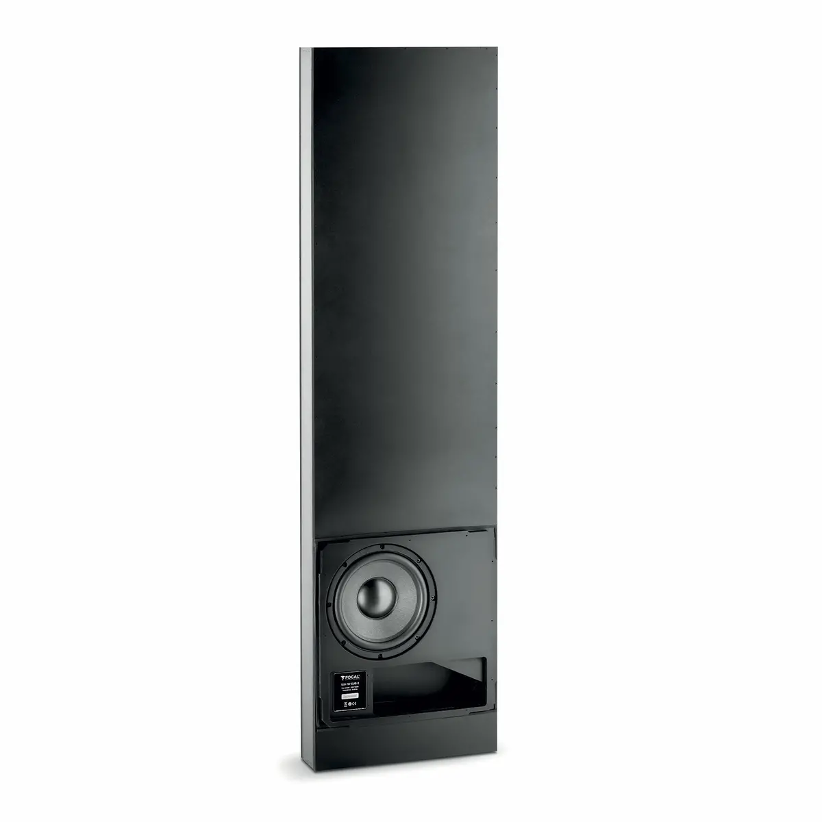Focal 100Iwsub8 8" 200W 8 Ohm High Power Passive Bass-Reflex Subwoofer, (Each) 1
