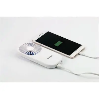 Camelion 2-In-1 Rechargeable Portable Mini Fan With Powerbank 1