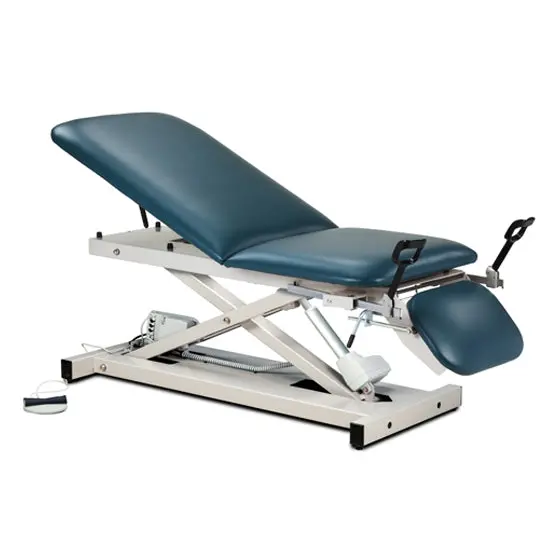 Power 500, Open Base, Power Table With Adjustable Backrest, Footrest And Stirrups 1