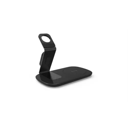 Lax Qidock-Blk Wireless Charging Dock Qi Wireless Charging Pad & Apple Watch Dock 1