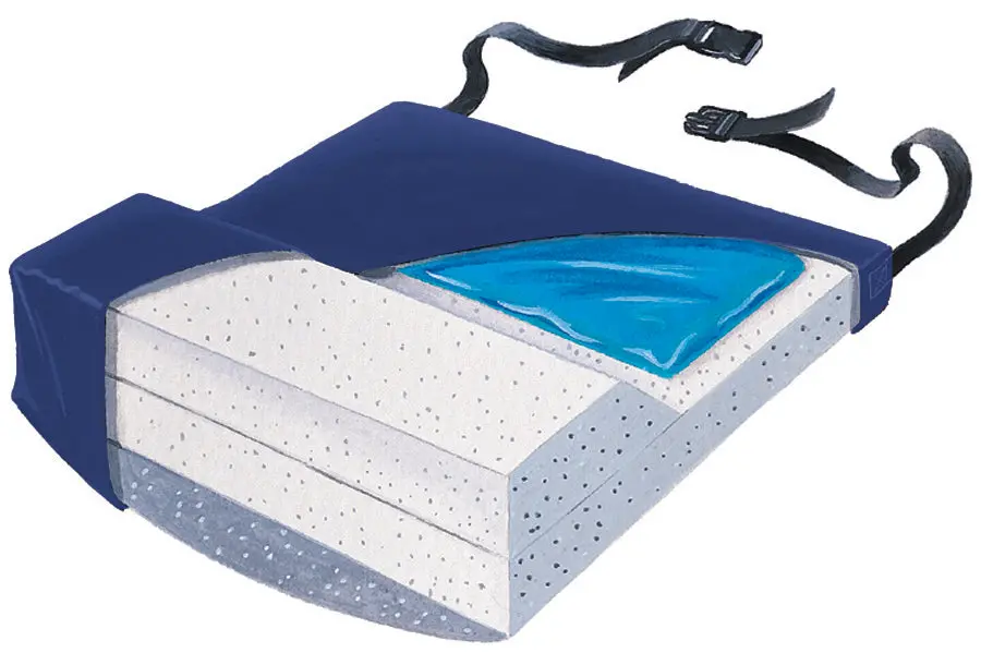 Anti-Thrust 20" Foam Cushion, Firm Base W/Lsii Cover 20"W X 16"D Ea 1