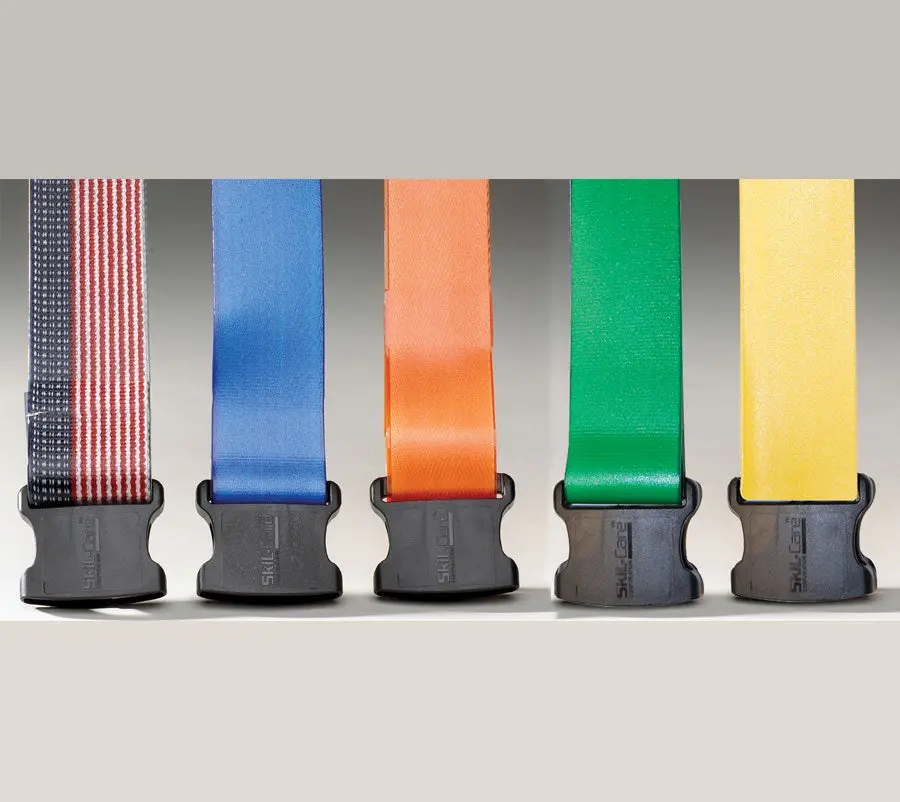 Bio-Shield Wipe-Clean Gait Belt - Orange 72"L Ea 1