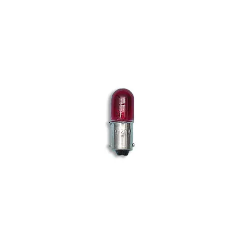 Red Lamp-T3 1/4 Min Bayonet 28V-10/Pkg 1