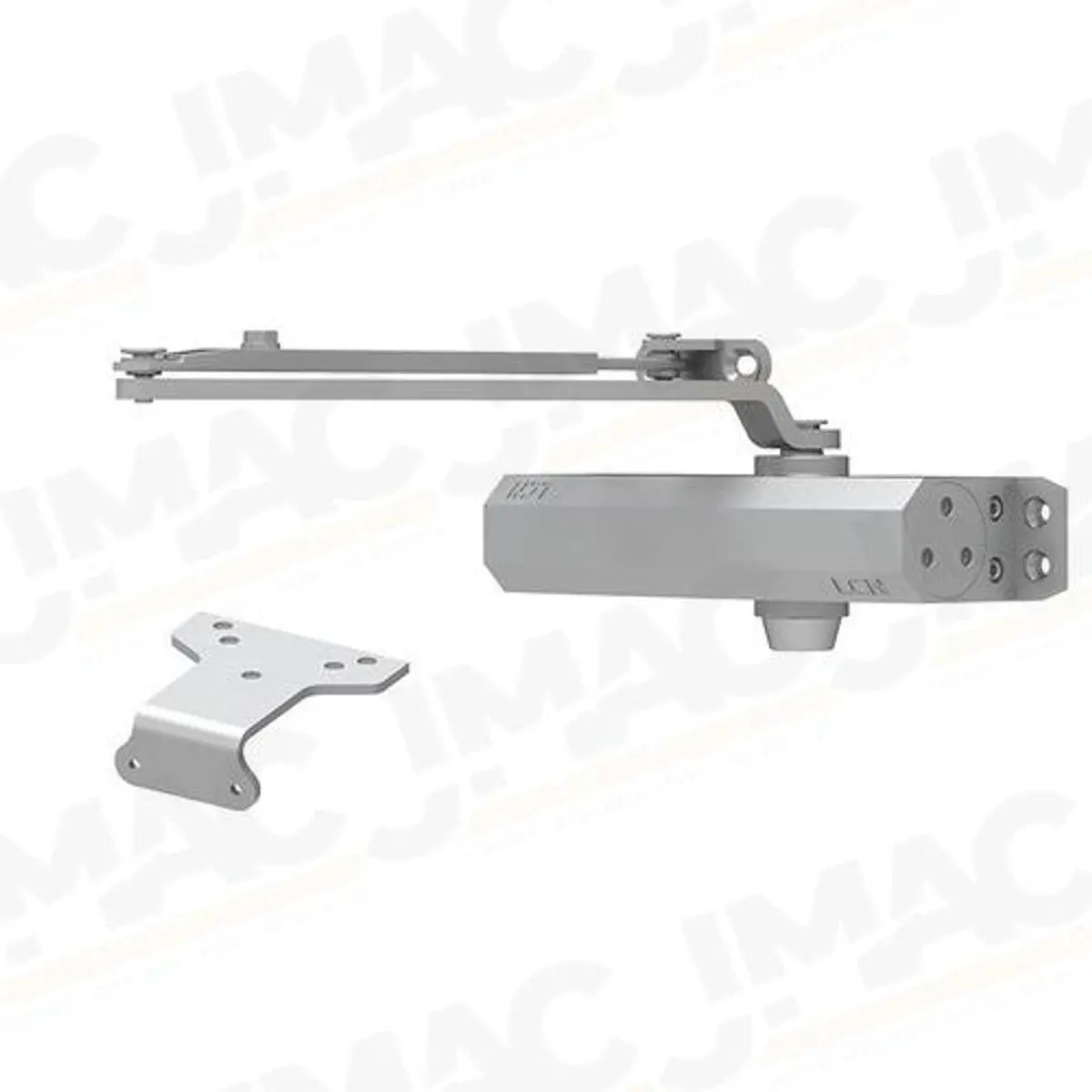 Hold Open Arm Door Closer, Slim Cover 1