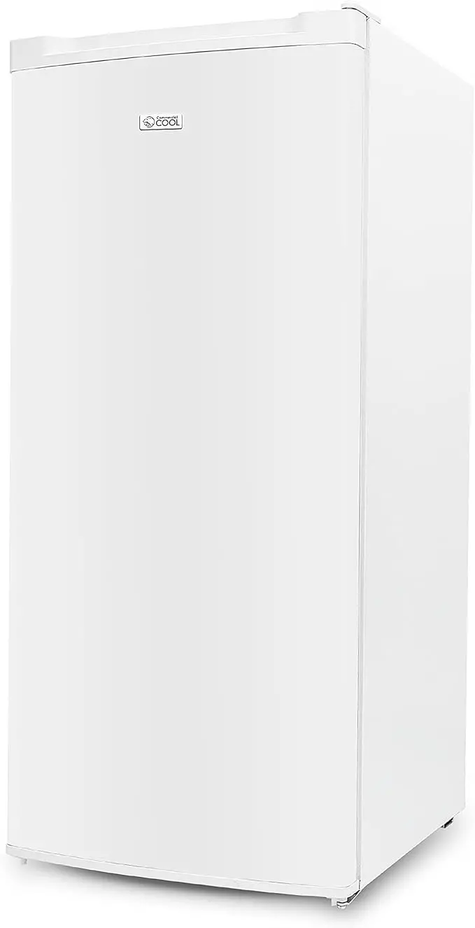 Upright Single Door Frost Free 7-Speed Cold Pack Freezer 1