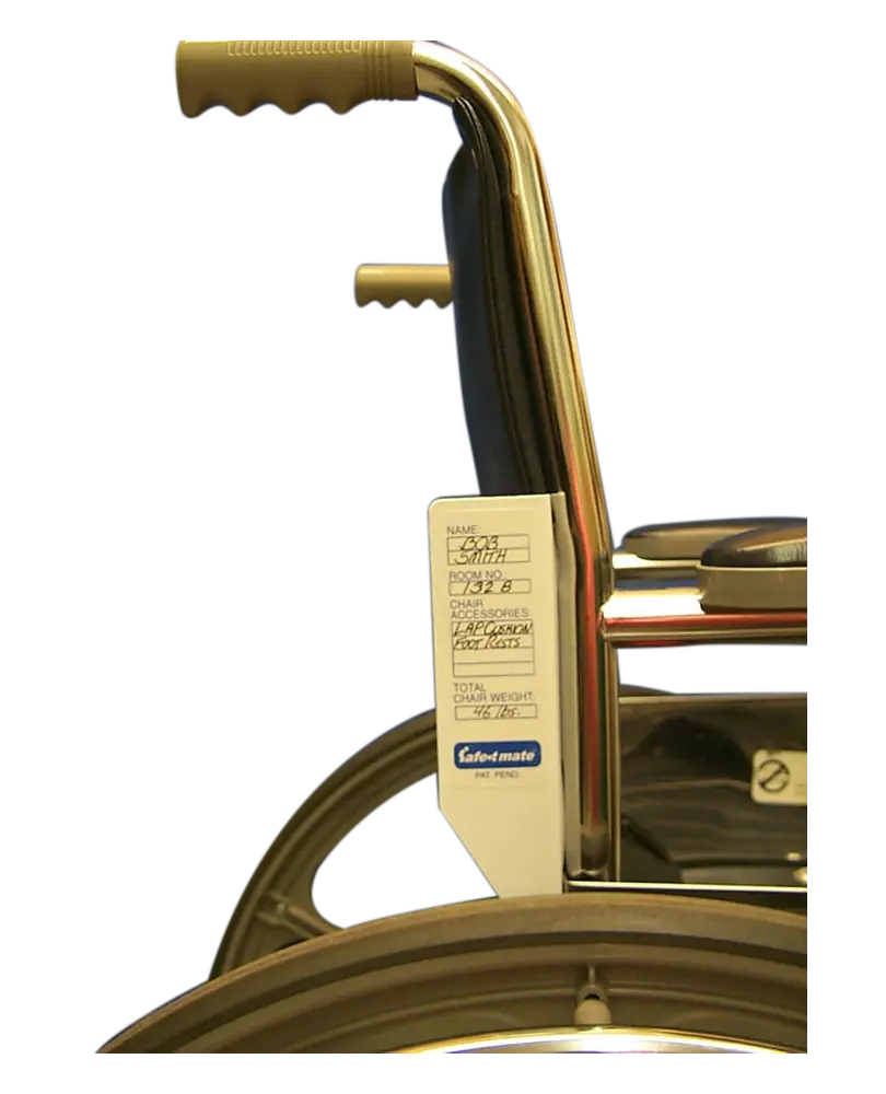 Wheelchair Labeling System 1