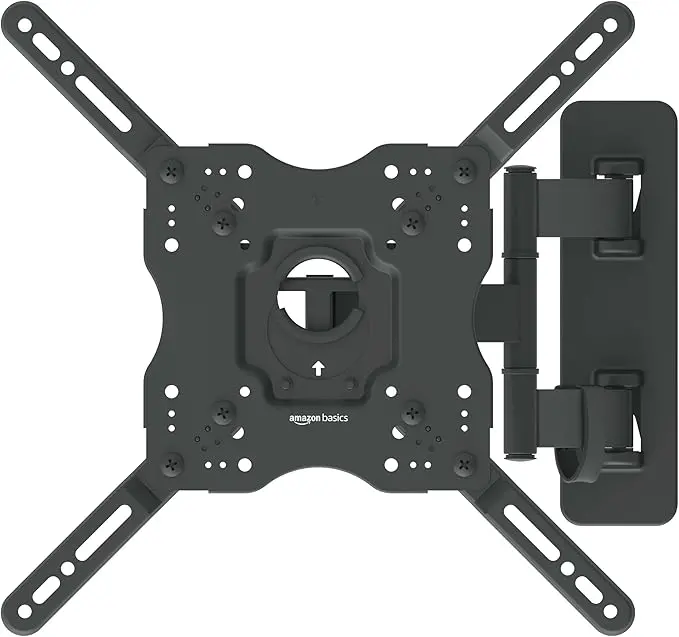 Full Motion Articulating Tv Wall Mount, With Swivel And Tilt, For 26" To 55" Tvs And Flat Panels Up To 80 Lbs, Black 1