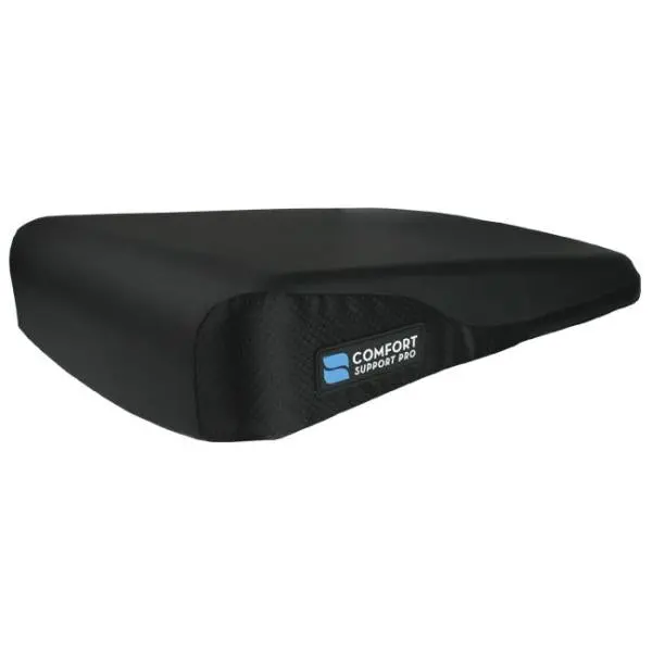 Support Pro Cushion, 20 X 18, Wedge, Standard Round Bottom, Solace Cover, Kwik Strap 1