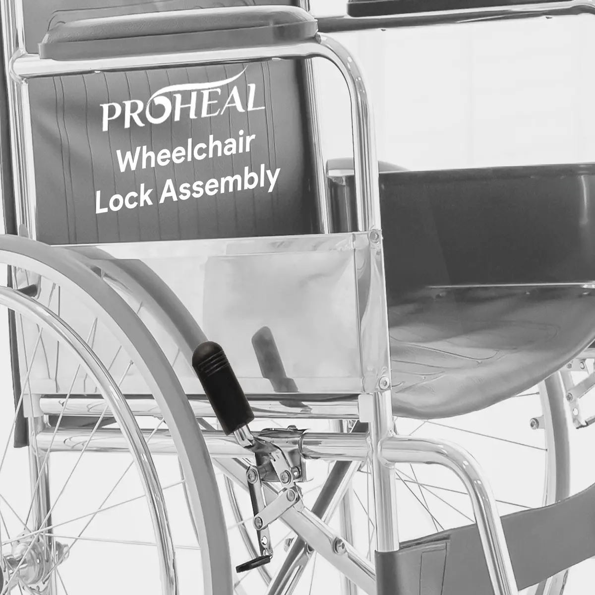 Wheelchair Brakes - Heavy-Duty Wheelchair Parts And Accessories - Right Wheel 1