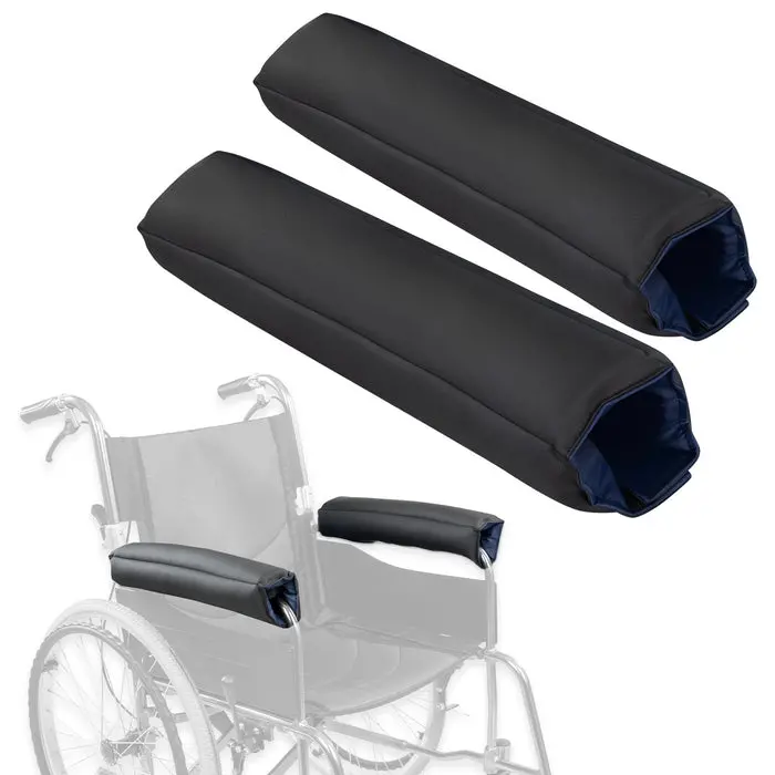 Easy-Clean Wheelchair Armrests, 11”, Pair 1