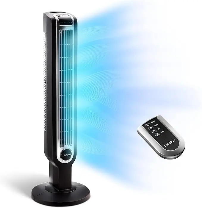 Oscillating Tower Fan With Remote 1