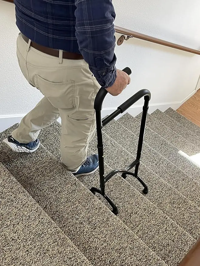 Stair Assist Cane – Less Effort Going Up, Less Impact Coming Down 1
