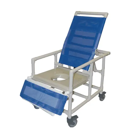 Bariatric Reclining Shower Chair Vacuum Seat 1