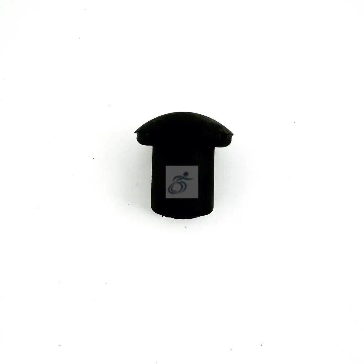 7/8" Black Rubber Bumper, 4 Per Pack 1