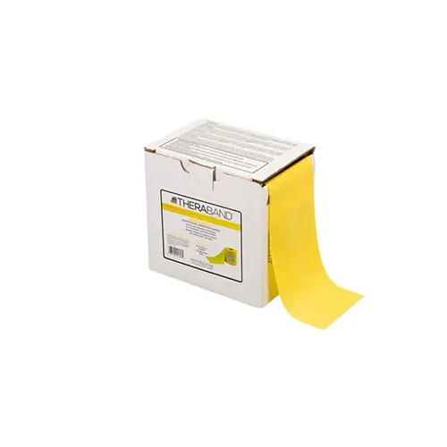Theraband Latex-Free Exercise Band, Yellow, 25 Yard 1