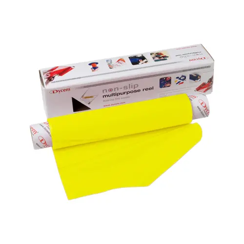 Dycem Non-Slip Material, Roll, 16" X 6-1/2 Foot, Yellow 1