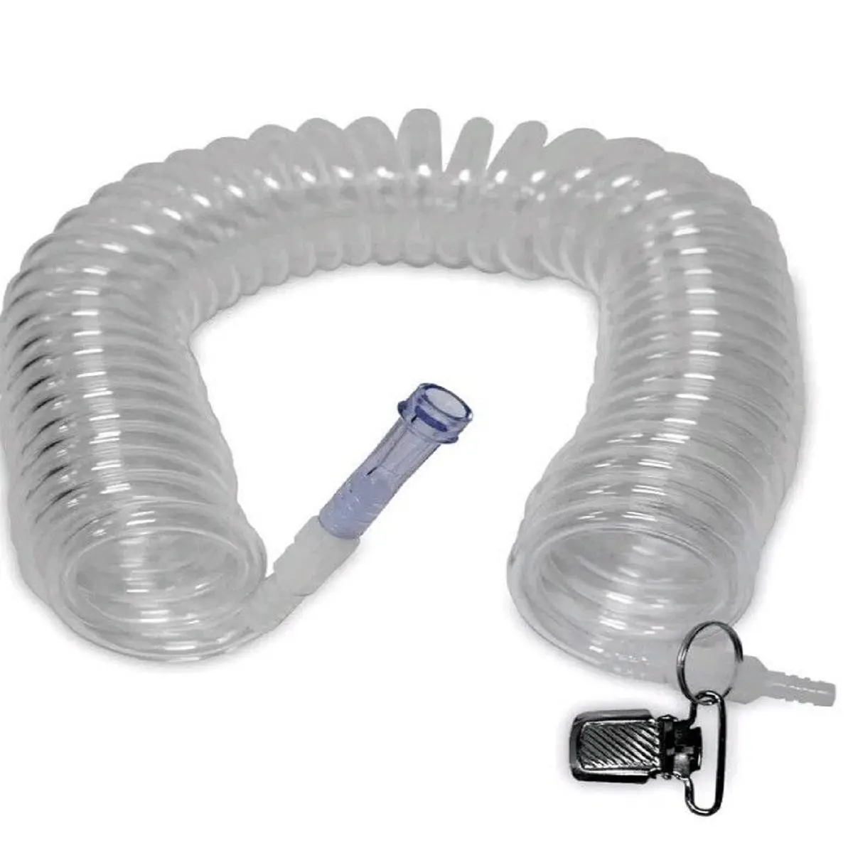 5' Tidy Tubing Coiled Self-Storing Retractable Oxygen Hose 1