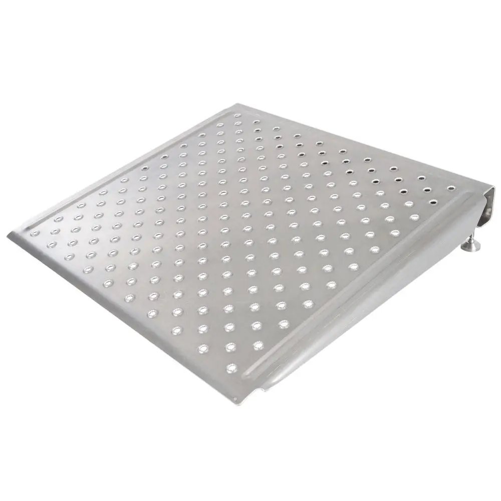 36" L X 36" W - Silver Spring Aluminum Adjustable Threshold Ramp 1