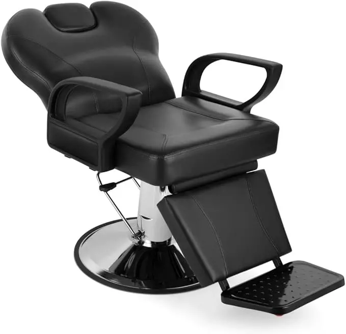 Salon Chair For Hair Stylist, 360 Degree Rotating Barber Chair With Heavy Duty Hydraulic Pump 1