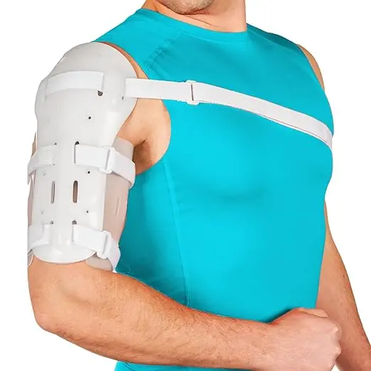 Humeral Shaft Fracture Splint Cast For
Broken Upper Arm, Shoulder, Bicep And Humerus Bone With
Stockinette Support (X-Large) 1