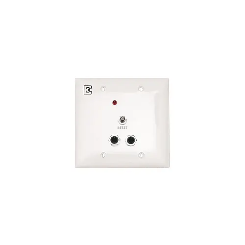 Eei- Double Visual Patient Stn 3 Gang 3 Gang Plate 1