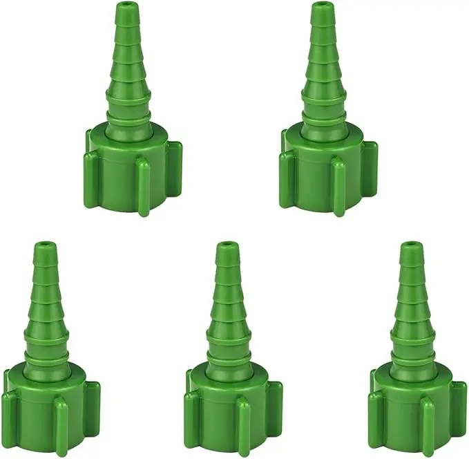 Green Christmas Tree Connectors Fit For Oxygen Concentrator, Pack Of 5 1