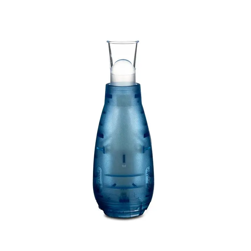 Urinals Male Autoclavable Blue W/Blue Cover 1Qt/1000Cc 12/Cs 1