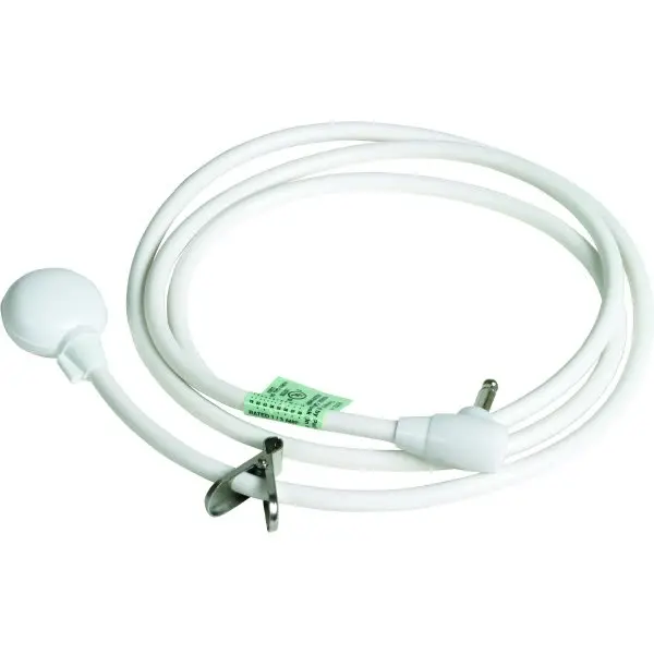 Nurse Call Cord Pneumatic Airbulb 1/4" Phono Plug 10' 1