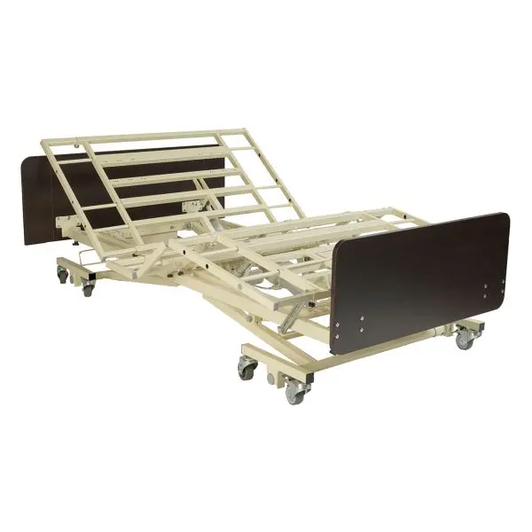 36" Width, Expandable Length 80"/84"/88", Height Range 7"/30.5" 500 Lb. Weight Capacity, With Quarter Side Rail (Pr), With Head & Foot Boards 1
