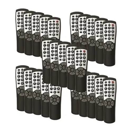Large Button Universal Remote, 25 Per Pack 1