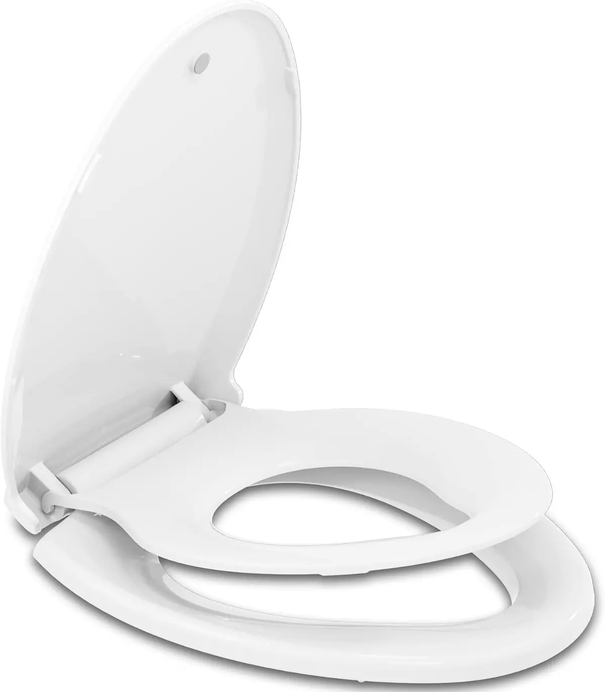 Hibbent Potty Training Toilet Seat, Built-In Magnetic Seat 1